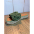 Green ibiza slippers 